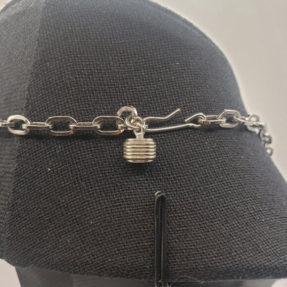 Vintage Sarah Coventry Whispering Leaves White Enamel Necklace - Picture 3 of 12